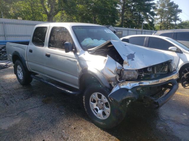 5TEGN92N61Z843084 - 2001 TOYOTA TACOMA DOUBLE CAB PRERUNNER SILVER photo 4