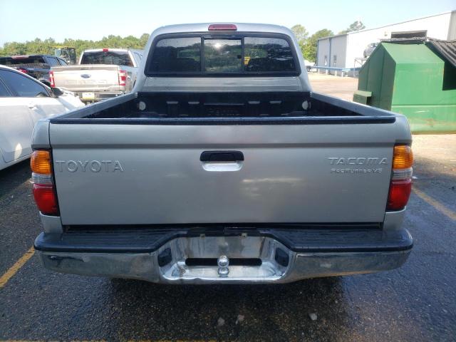 5TEGN92N61Z843084 - 2001 TOYOTA TACOMA DOUBLE CAB PRERUNNER SILVER photo 6