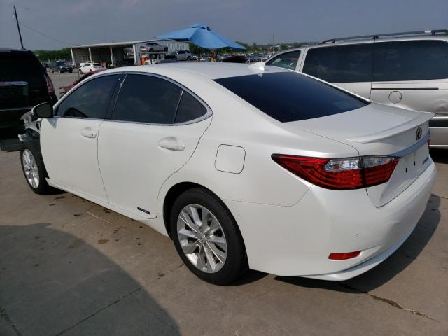 JTHBW1GG7F2086757 - 2015 LEXUS ES 300H WHITE photo 2