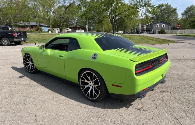 2C3CDZBT3FH798516 - 2015 DODGE CHALLENGER SXT PLUS GREEN photo 3