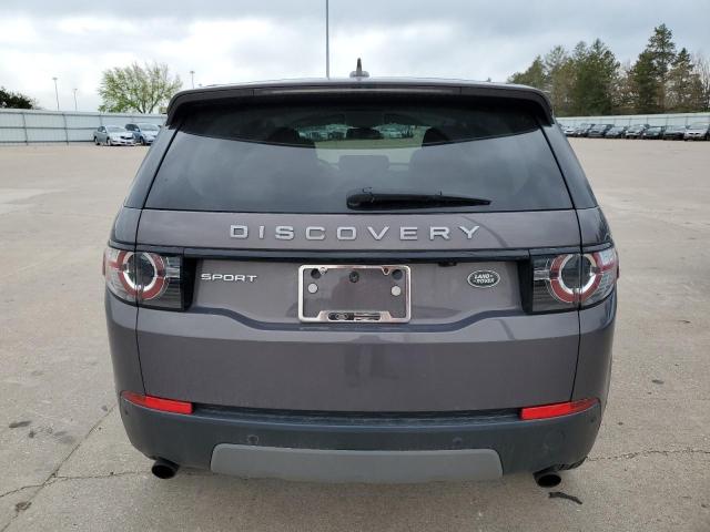 SALCP2BG3GH625530 - 2016 LAND ROVER DISCOVERY SE GRAY photo 6