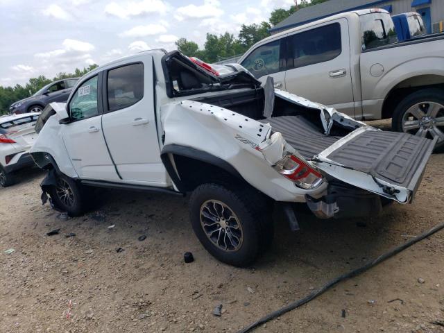 1GCPTEE1XJ1127922 - 2018 CHEVROLET COLORADO ZR2 WHITE photo 2