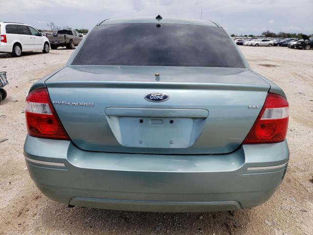 1FAHP24187G157263 - 2007 FORD FIVE HUNDR SEL GREEN photo 6