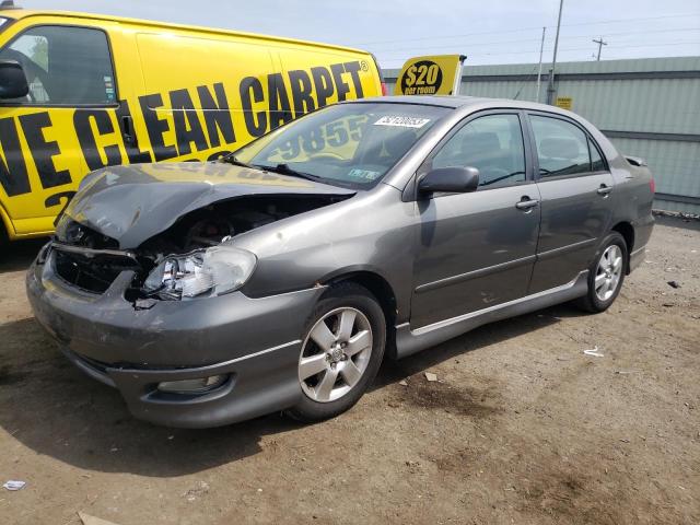 2T1BR30E75C461267 - 2005 TOYOTA COROLLA CE CHARCOAL photo 1