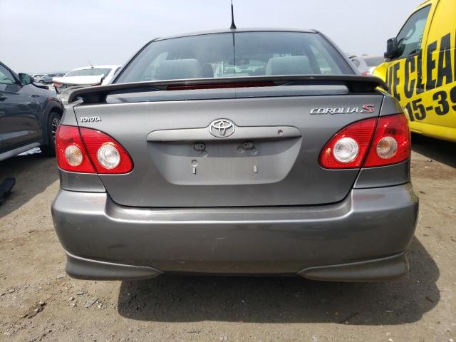 2T1BR30E75C461267 - 2005 TOYOTA COROLLA CE CHARCOAL photo 6