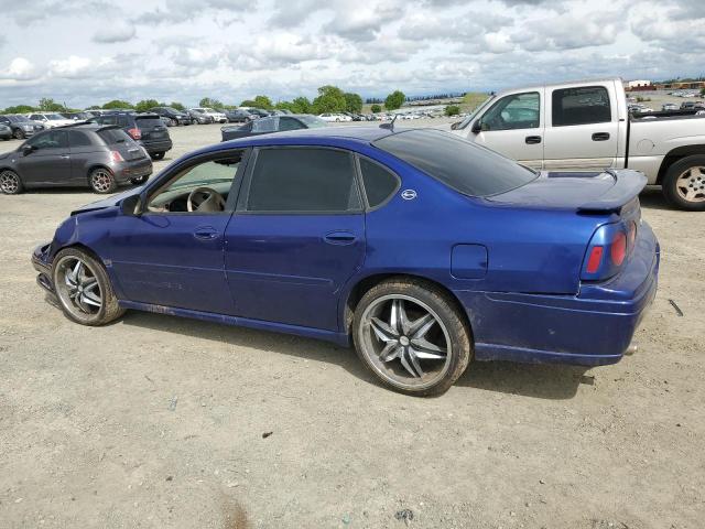 2G1WP551159332815 - 2005 CHEVROLET IMPALA SS BLUE photo 2