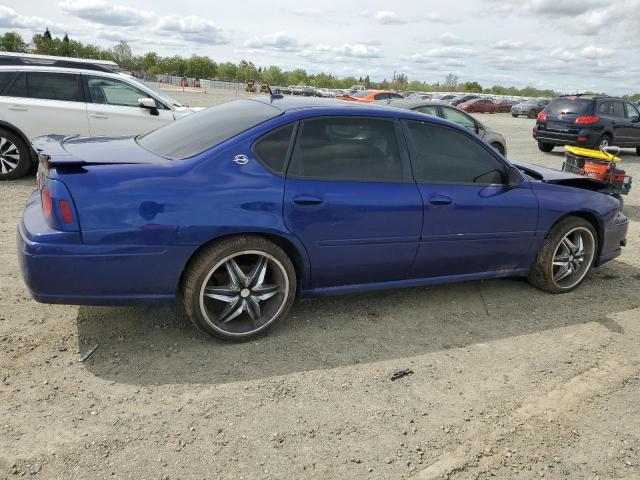 2G1WP551159332815 - 2005 CHEVROLET IMPALA SS BLUE photo 3