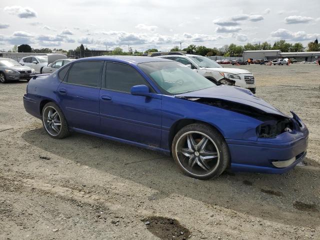 2G1WP551159332815 - 2005 CHEVROLET IMPALA SS BLUE photo 4