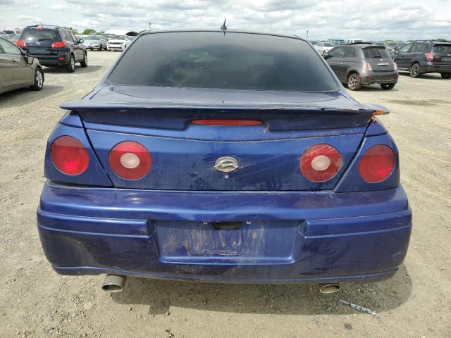 2G1WP551159332815 - 2005 CHEVROLET IMPALA SS BLUE photo 6