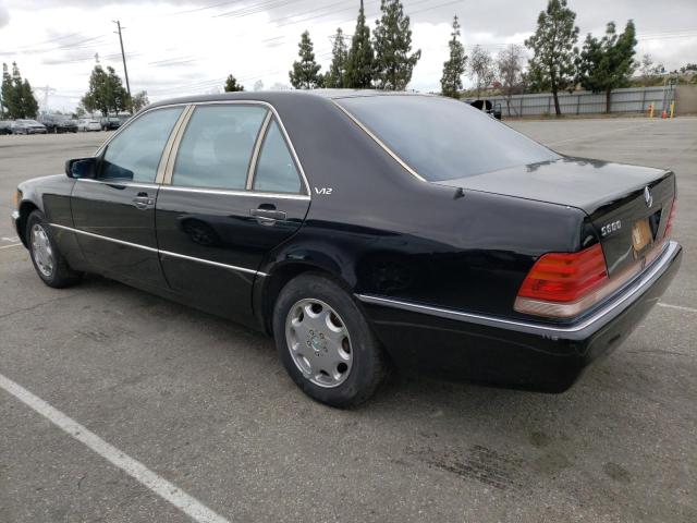 WDBGA57E2PA103644 - 1993 MERCEDES-BENZ 600 SEL BLACK photo 2