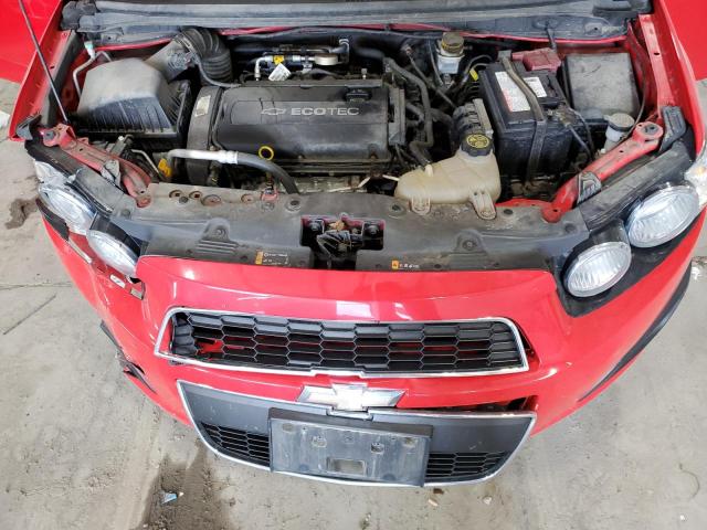 1G1JA5SH3E4218136 - 2014 CHEVROLET SONIC LS 红色 照片 11