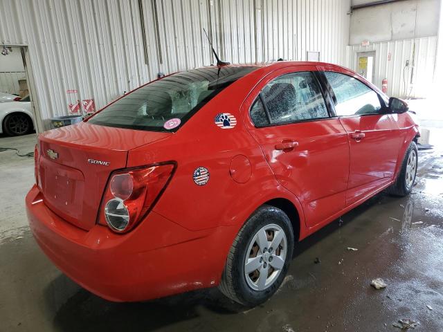 1G1JA5SH3E4218136 - 2014 CHEVROLET SONIC LS 红色 照片 3