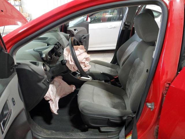 1G1JA5SH3E4218136 - 2014 CHEVROLET SONIC LS 红色 照片 7