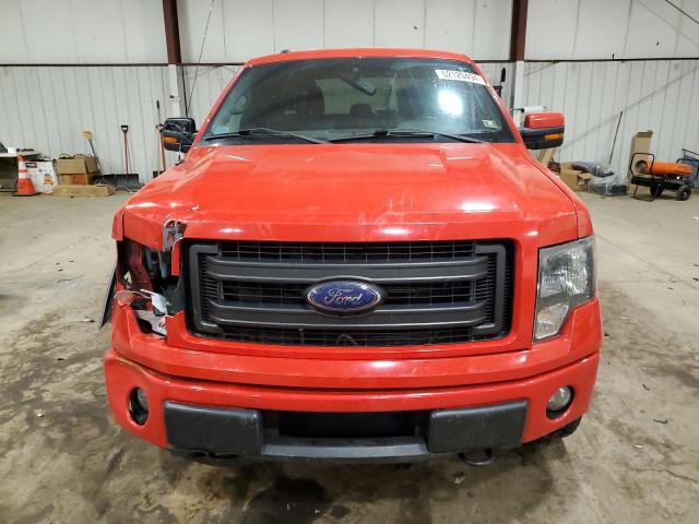 1FTFX1EF9DFC08695 - 2013 FORD F150 SUPER CAB RED photo 5