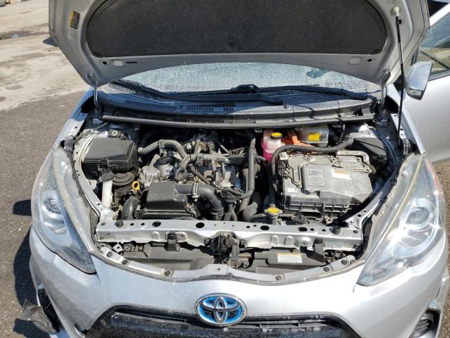 JTDKDTB37F1097335 - 2015 TOYOTA PRIUS C SILVER photo 11