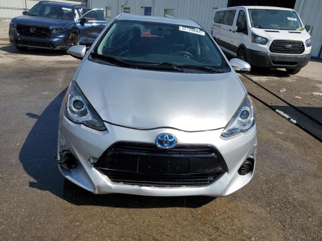 JTDKDTB37F1097335 - 2015 TOYOTA PRIUS C SILVER photo 5