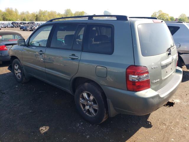 JTEEP21A640024017 - 2004 TOYOTA HIGHLANDER BLUE photo 2