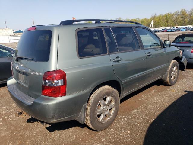 JTEEP21A640024017 - 2004 TOYOTA HIGHLANDER BLUE photo 3