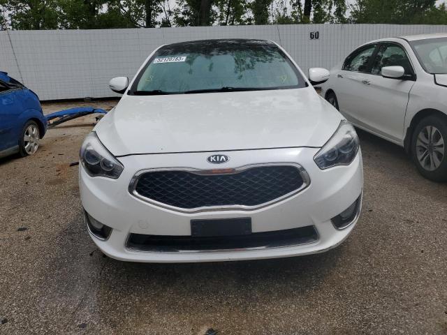 KNALN4D71G5207049 - 2016 KIA CADENZA LUXURY WHITE photo 5