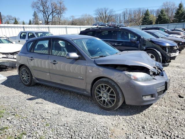 JM1BK344871632444 - 2007 MAZDA 3 HATCHBACK GRAY photo 4