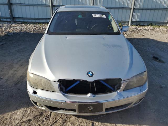 WBAHL83588DT13430 - 2008 BMW 750 I SILVER photo 5