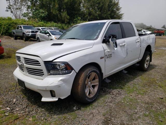 1C6RR7MT0HS732744 - 2017 RAM 1500 SPORT WHITE photo 2