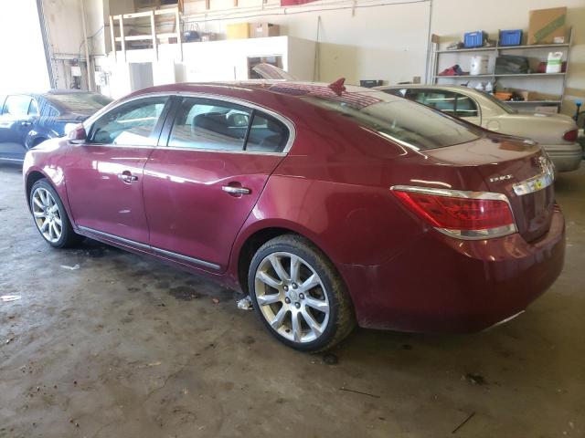 1G4GE5ED2BF202164 - 2011 BUICK LACROSSE CXS RED photo 2