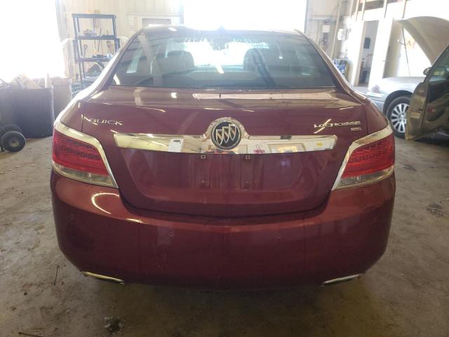 1G4GE5ED2BF202164 - 2011 BUICK LACROSSE CXS RED photo 6