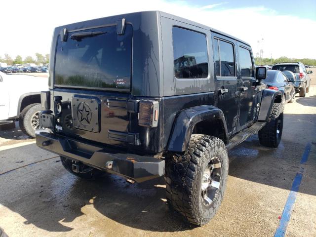 1J4GA59177L121213 - 2007 JEEP WRANGLER SAHARA BLACK photo 3