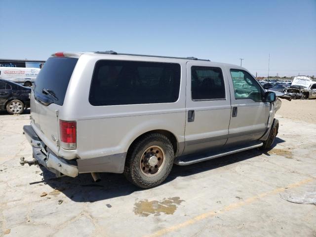 1FMNU40S63EB12372 - 2003 FORD EXCURSION XLT SILVER photo 3