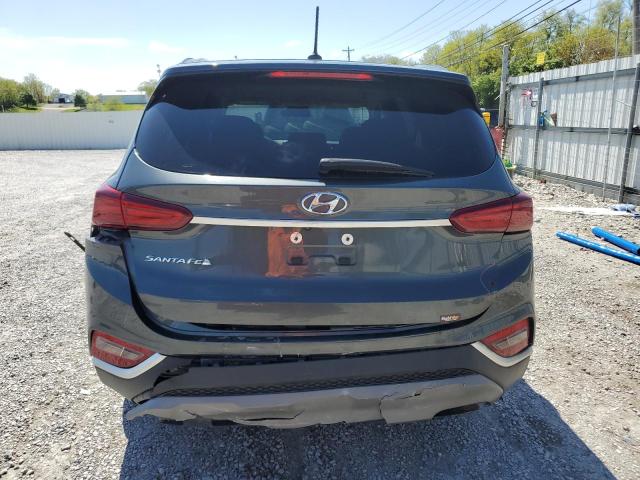 5NMS23ADXKH047514 - 2019 HYUNDAI SANTA FE SE GRAY photo 6