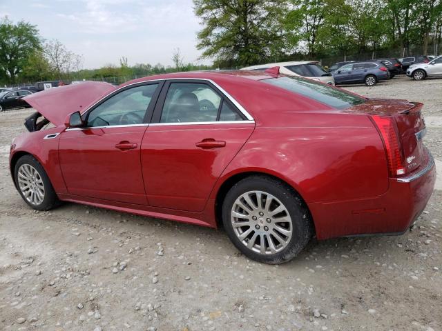 1G6DS5E38D0135702 - 2013 CADILLAC CTS PREMIUM COLLECTION RED photo 2