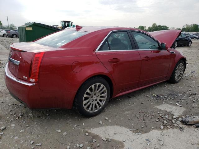 1G6DS5E38D0135702 - 2013 CADILLAC CTS PREMIUM COLLECTION RED photo 3