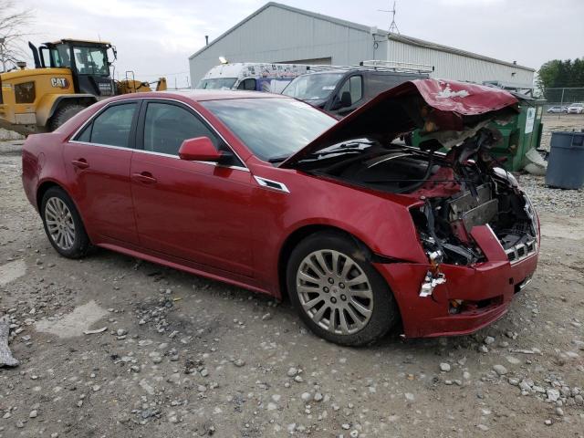 1G6DS5E38D0135702 - 2013 CADILLAC CTS PREMIUM COLLECTION RED photo 4