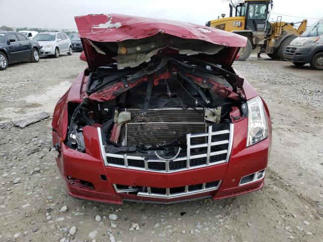 1G6DS5E38D0135702 - 2013 CADILLAC CTS PREMIUM COLLECTION RED photo 5