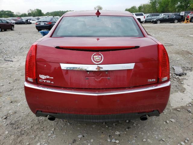1G6DS5E38D0135702 - 2013 CADILLAC CTS PREMIUM COLLECTION RED photo 6