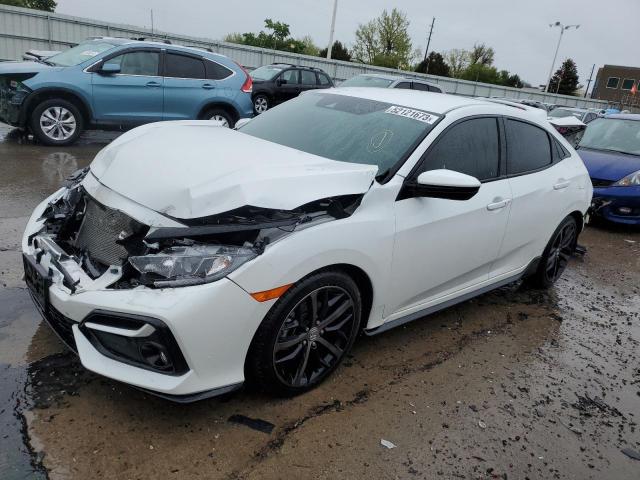 SHHFK7H4XMU223298 - 2021 HONDA CIVIC SPORT 白色 照片 1