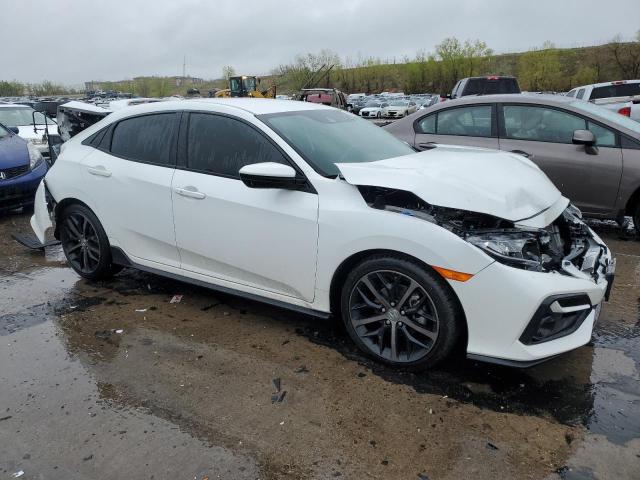 SHHFK7H4XMU223298 - 2021 HONDA CIVIC SPORT 白色 照片 4