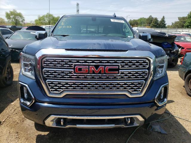 3GTU9FET6MG292199 - 2021 GMC SIERRA K1500 DENALI BLUE photo 5