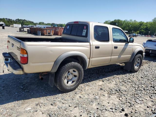 5TEGN92N52Z044169 - 2002 TOYOTA TACOMA DOUBLE CAB PRERUNNER TAN photo 3