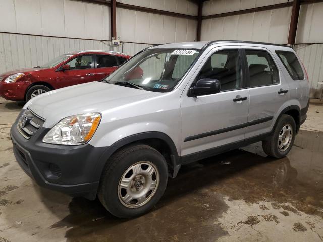 SHSRD78575U321846 - 2005 HONDA CR-V LX SILVER photo 1