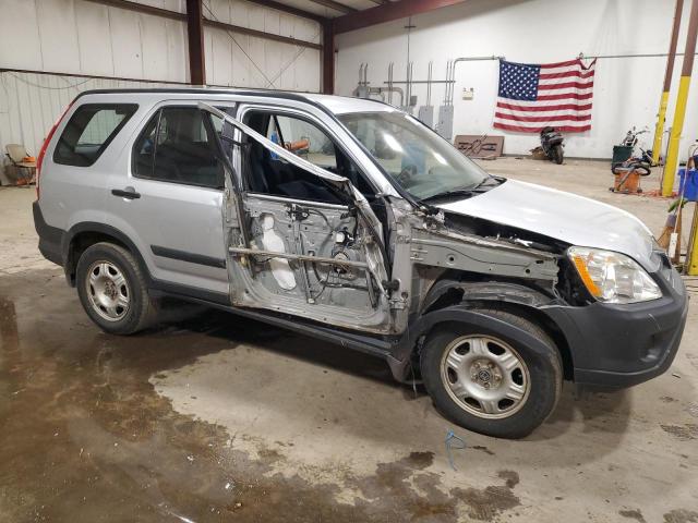 SHSRD78575U321846 - 2005 HONDA CR-V LX SILVER photo 4