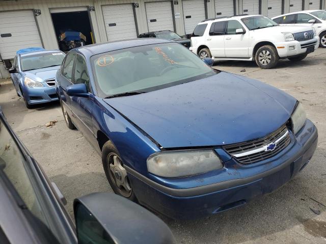 2G1WF52EX49235623 - 2004 CHEVROLET IMPALA BLUE photo 4