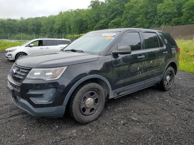 1FM5K8AR4HGC35172 - 2017 FORD EXPLORER POLICE INTERCEPTOR 黑色 照片 1