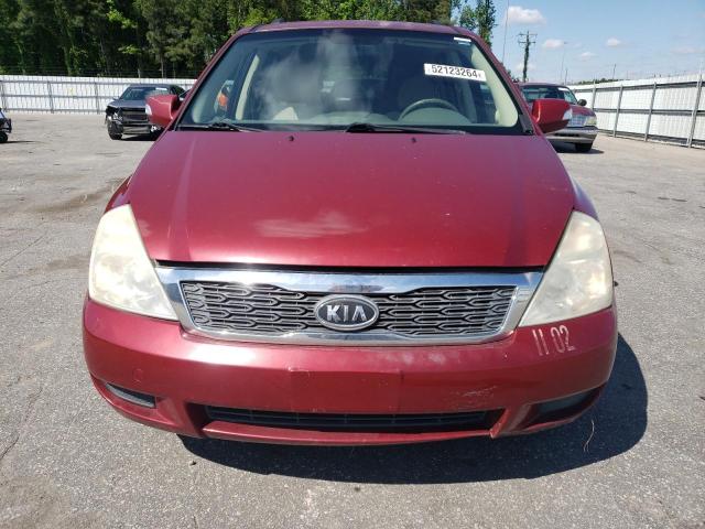 KNDMG4C76B6388977 - 2011 KIA SEDONA LX BURGUNDY photo 5