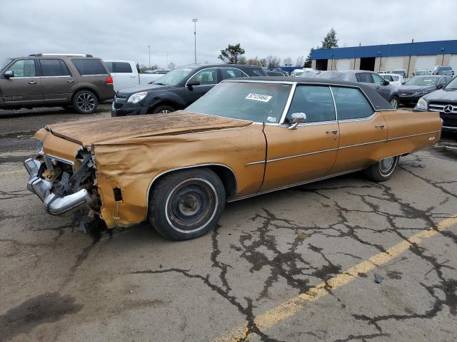 3X39T3M235052 - 1973 OLDSMOBILE 98 REGENCY BROWN photo 1