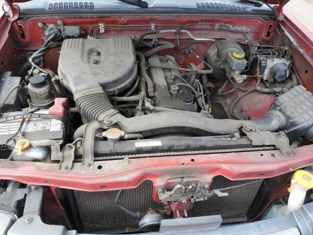 1N6DD26TX3C400022 - 2003 NISSAN FRONTIER KING CAB XE RED photo 11