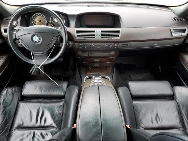 WBAGL83585DC47097 - 2005 BMW 760 I BLACK photo 8