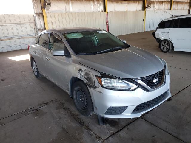 3N1AB7AP2HY318614 - 2017 NISSAN SENTRA S SILVER photo 4