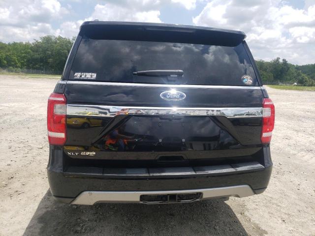 1FMJK1HT1MEA75412 - 2021 FORD EXPEDITION MAX XLT BLACK photo 6